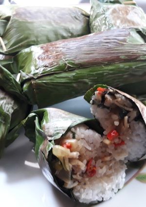 Foto resep Nasi Bakar