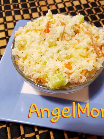Receta COLESLAW a mi manera😋  que Delicioso