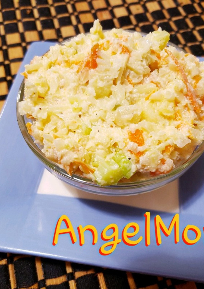 Una foto de COLESLAW a mi manera😋