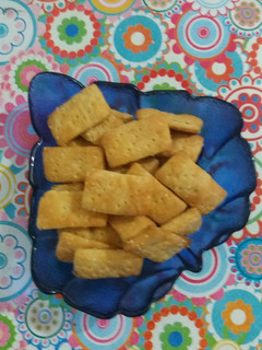 Una foto de Galletitas con ciboulette