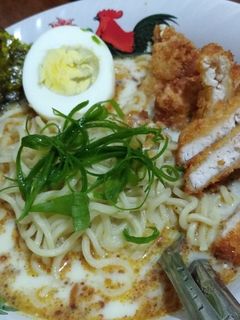 Foto resep Ramen Indomie Kari Ayam dan Ayam Katsu