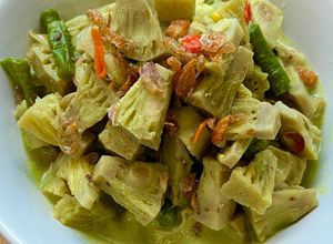 Foto resep Sayur Lodeh Kluwih dan Kacang Panjang