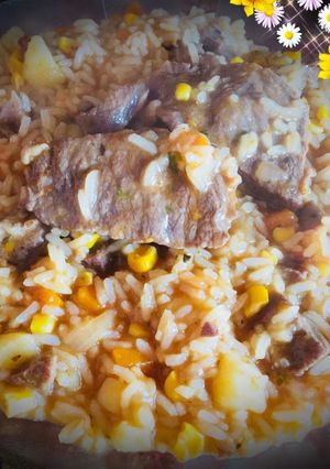 Una foto de Guiso de Arroz 🍛 😋🍽