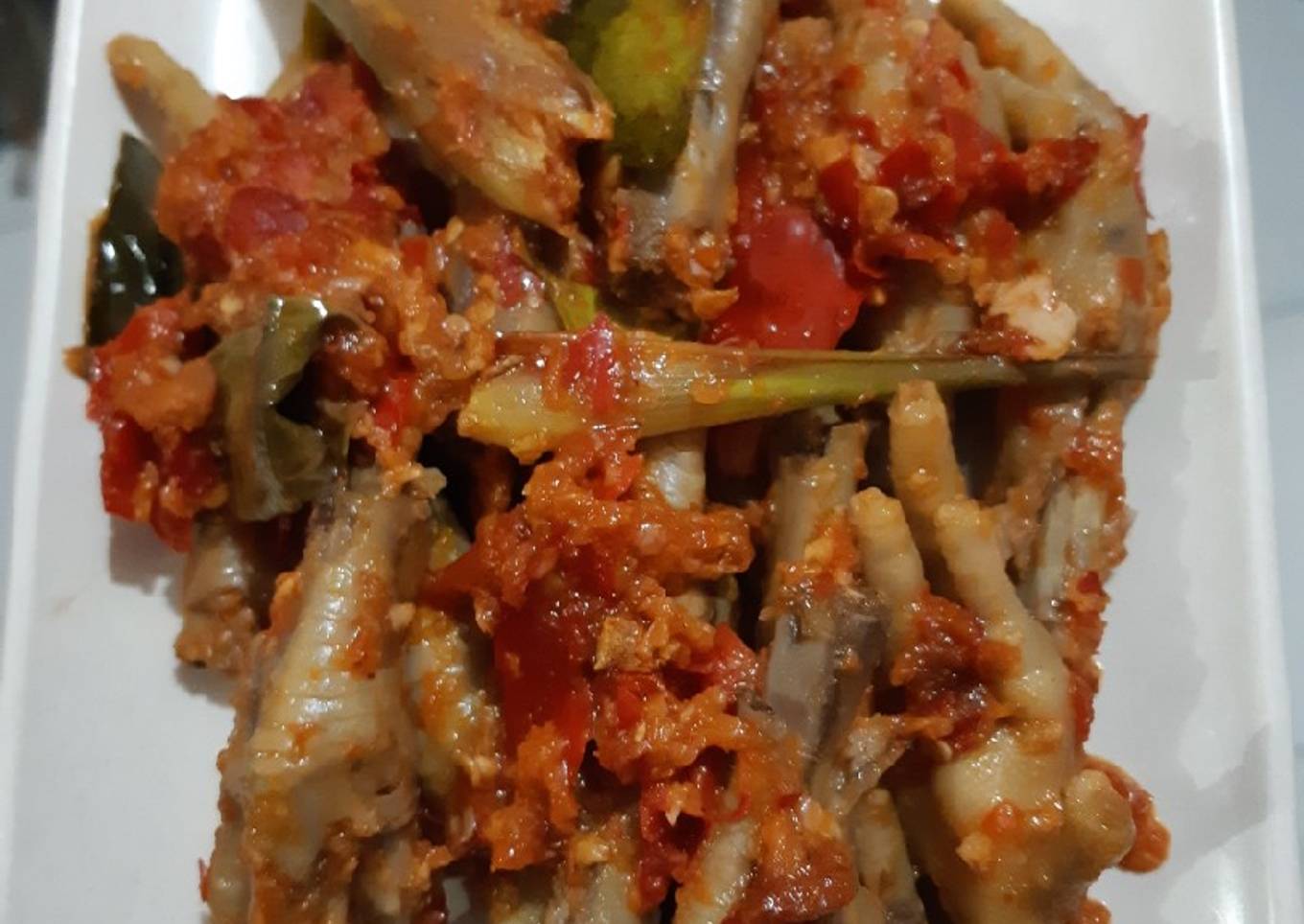 Ceker suna cekuh pedas