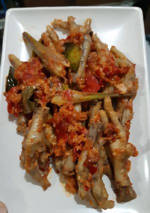 Foto resep Ceker suna cekuh pedas