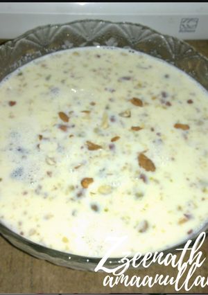 A picture of Lauki Custard Kheer.