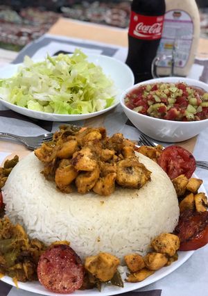 عکسی از دستور جوجه تابه ای به سبک من 😍