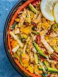 Insalata di cous cous e pollo