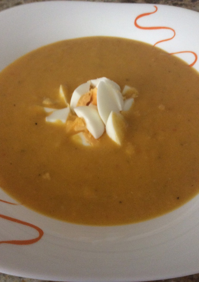 Una foto de Sopa de verduras