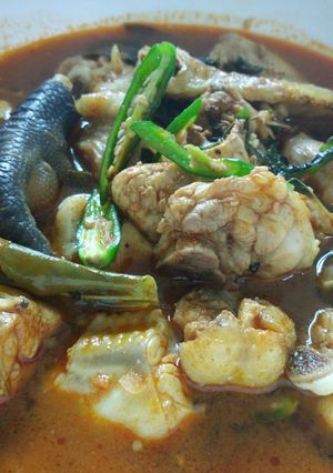 รูปของ แกงเผ็ดไก่บ้าน