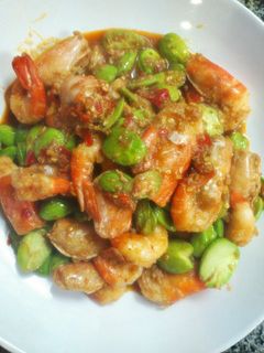 รูปของ สะตอผัดกุ้ง