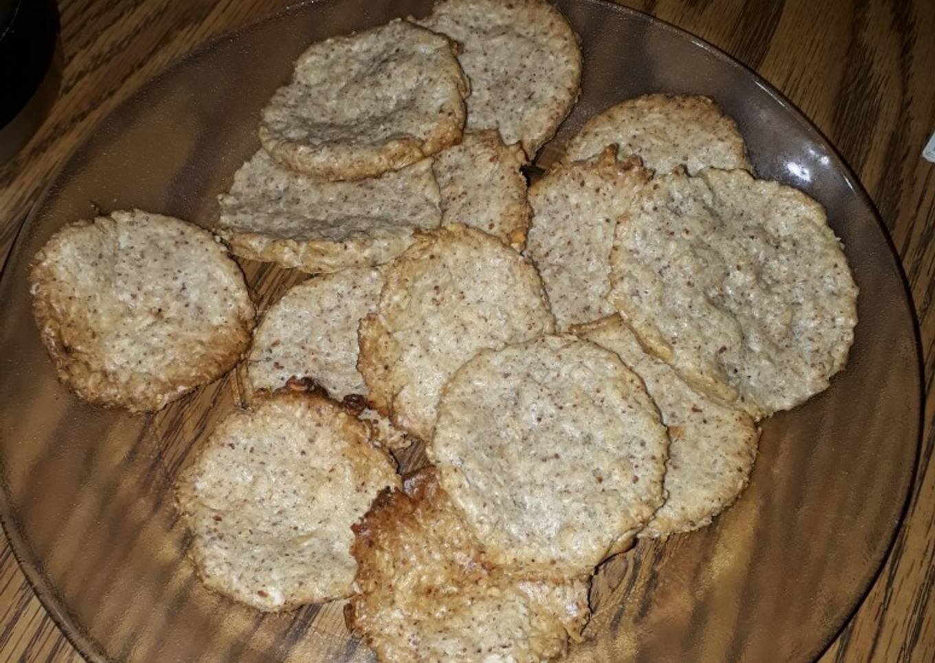 Galletitas o tapitas de alfajores saludables