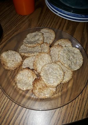 Una foto de Galletitas o tapitas de alfajores saludables