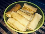 Блины очень вкусные с любой начинкой у меня сладенькие