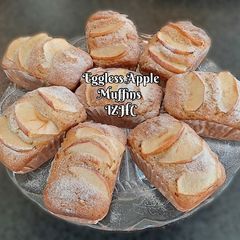 🍎🧁Eggless Apple Muffins🧁🍎 A picture of 🍎🧁Eggless Apple Muffins🧁🍎.