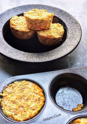 Foto resep Omelet Tahu Tuna Pedas