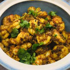 A picture of Pepper Prawns 🍤🍤🍤.