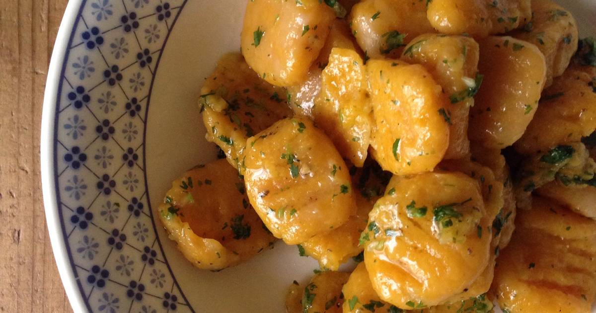 Butternut squash gnocchi Recipe by Ai Cookpad