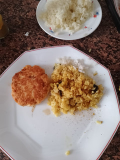 Una foto de Burger de Salmón