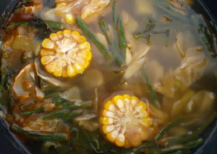 Resep Sayur asem praktis dan nikmat😘 yang mudah