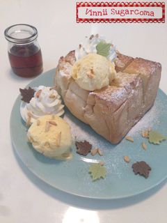 รูปของ Homemade maple toast