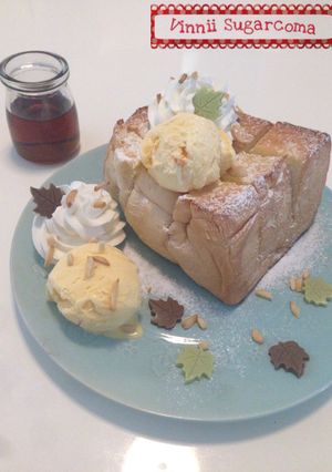 รูปของ Homemade maple toast
