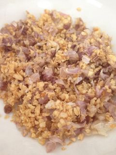 รูปของ กระเทียมเจียว deep-fried minced garlic