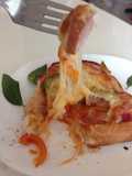 Pizza toast พิซซ่าโทส