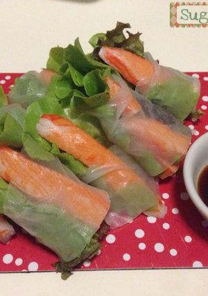 รูปของ Kani salad roll