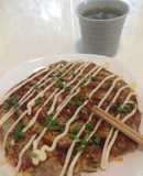 Okonomiyaki in my Thai style :)