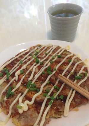 รูปของ Okonomiyaki in my Thai style :)