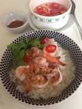 ข้าวต้มกุ้ง Shrimp rice porridge