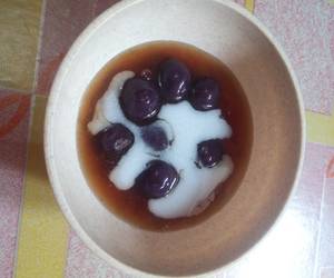 Masakan Unik Bubur biji salak ungu Ala Restoran Masakan Unik Bubur biji salak ungu Ala Restoran