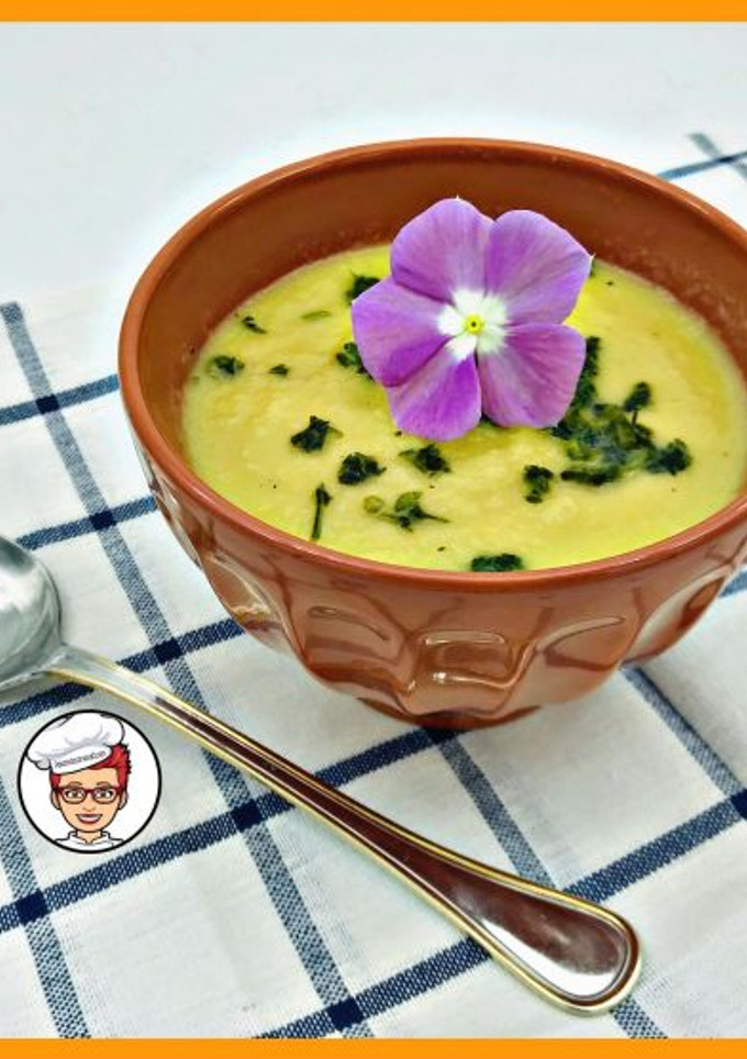 Una foto de Vichyssoise súper ligera