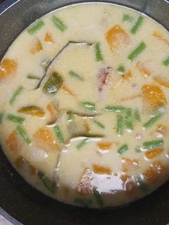 Foto resep Sayur Labu Kuning Santan