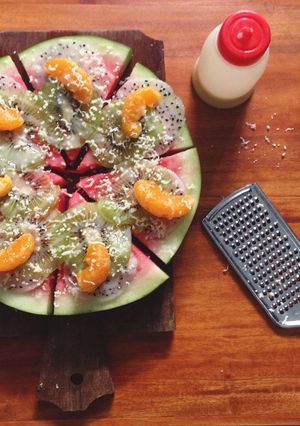 Foto resep Fruit Pizza 