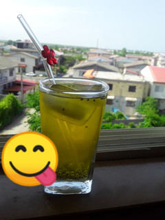 عکسی از دستور شربت تخم شربتی و زعفران ❤
