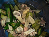 Cumi asin cabe hijau😋