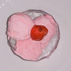 Strawberry ice cream recipe | Ready only 3 ingredients A picture of Strawberry ice cream recipe | Ready only 3 ingredients.