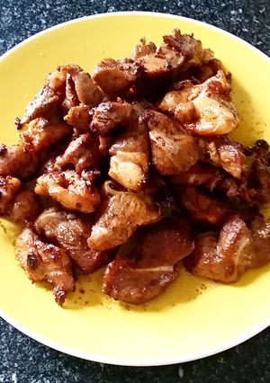 รูปของ ซี่โครงหมูอ่อนทอดกระเทียมพริกไทย