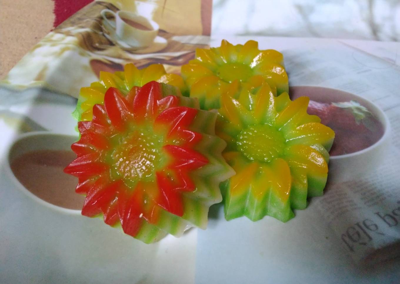Kue lapis bunga