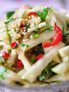 和露涼拌辣味菜絲 的食譜成品照片