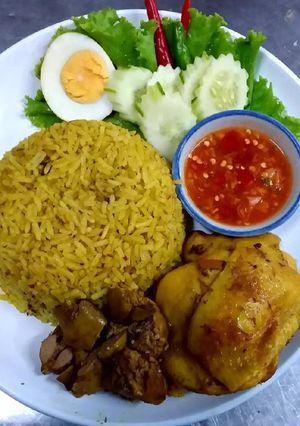 รูปของ ข้าวหมกไก่