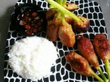 Sate Lilit + Sambal Matah khas Bali (Aroma Rempah)