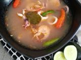 Hot Yummy Tom Yam Goong Seafood