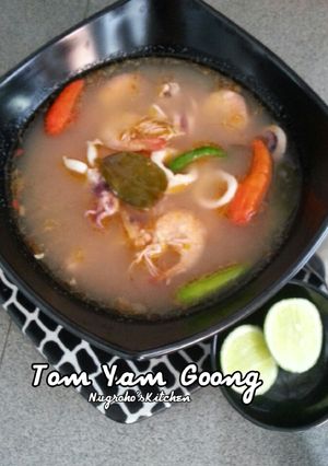 Foto resep Hot Yummy Tom Yam Goong Seafood