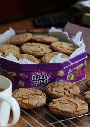 A picture of Gisele's Gingersnaps.