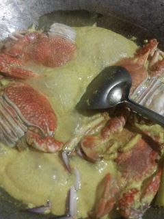 Foto resep kare kepiting