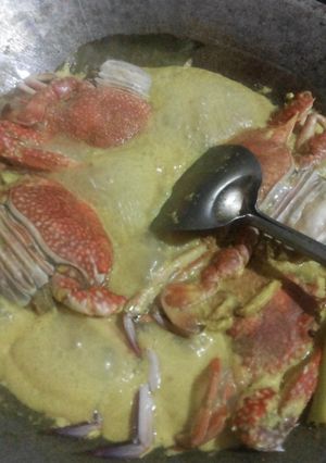 Foto resep kare kepiting
