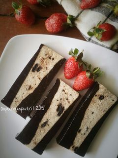Foto resep puding coklat lapis oreo